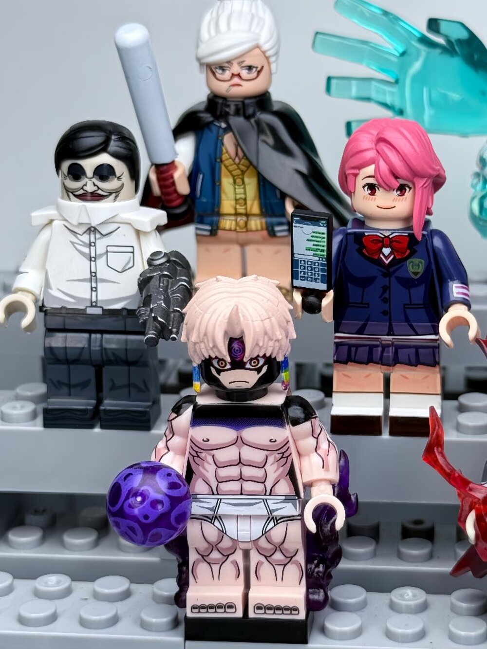 Dandadan Custom Minifigures Lot of 8 - Picture 2 of 6